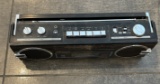 Vintage Soundesign Model 4628BLK Portable Cassette Player with AM/FM Radio