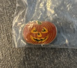 Collectible Halloween Pumpkin Lapel Pin