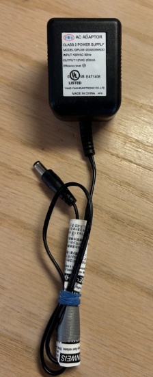 AC/DC Power Adapter Model QWY-1201 12V 1.0A Charger Power Supply Barrel Plug