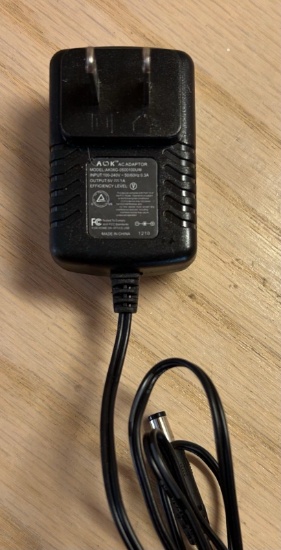5V 1A AC Adapter Power Supply Charger Barrel Plug