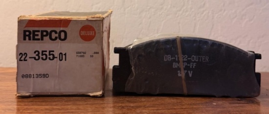 Pack of 4 Repco 088-1359D Deluxe Disc Brake Pad Kit NOS DB-1122 22-355-01