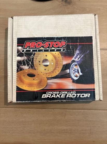 Pro Stop Cross Drilled Brake Rotor 583DR