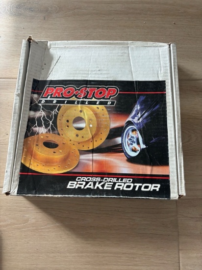 Pro Stop Drilled Cross Brake Rotor Jbr544l