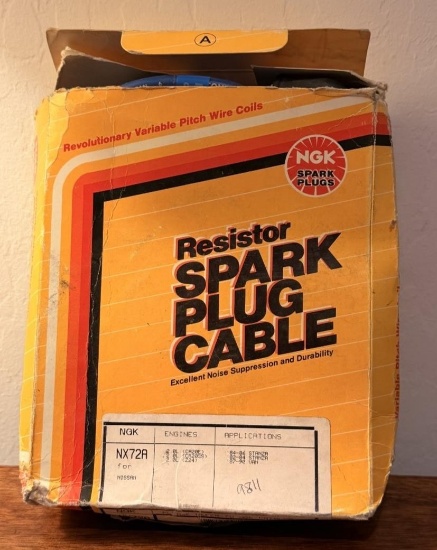 NGK Spark Plug Wire Sets - RC-NX72A / D522E - For Nissan Stanza 1982-1989