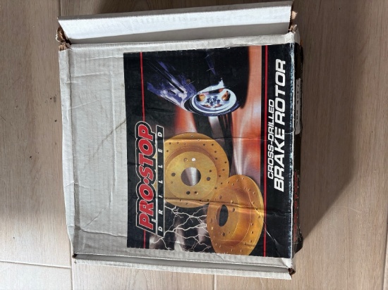 Pro-Stop Drilled Cross-Drilled Brake Rotors Jbr305l