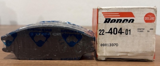 Repco 088-1337D Deluxe Disc Brake Pad Kit NOS 22-404-01 DB1124