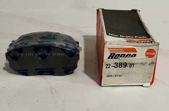 Repco Deluxe 22-389-01 Disc Brake Pad Set – Front/Rear Brake Pads