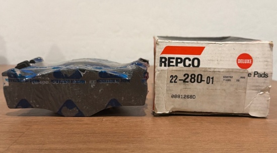 Repco 088-1268D DB400 Deluxe Disc Brake Pad For Volkswagen Golf 1985-2002