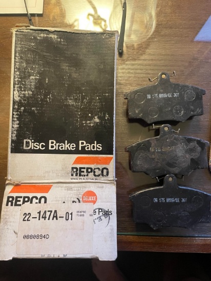 Repco Brake Pads DB108 22-147A-01 Fits Holden Kingswood HQ HJ HX HZ Torana LH LX