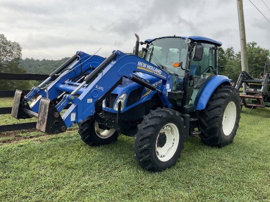 2014 NEW HOLLAND T495 TRACTOR