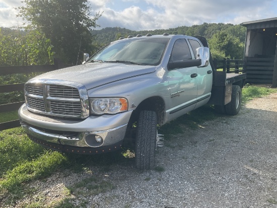 2005 DODGE 3500 FLATBED