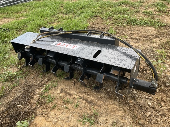 SKID STEER TILLER ATTACHMENT