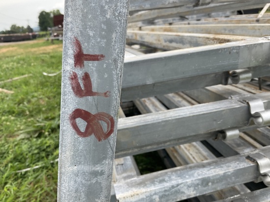 8' GALVANIZED GATE