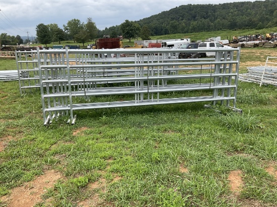 18' LONG STANDUP GALVANIZED FENCE PANEL