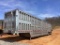 2017 EBY BULL RIDE SPREAD AXLE LIVESTOCK TRAILER