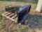 HYDRAULIC JACK HAMMER SKID STEER MOUNT