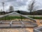 GALVANIZED METAL BUILDING FRAME.