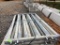 GALVANIZED FENCE PANELS WITH HARDWEAR.