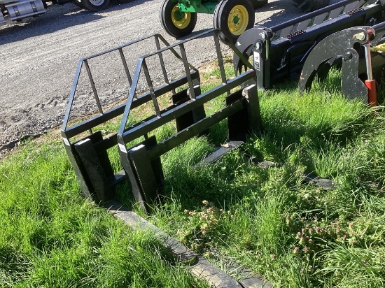 48" SKID STEER MOUNT PALLET FORKS