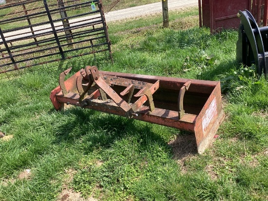 3 POINT HITCH 6' BOX BLADE