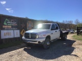 2007 DODGE 3500 4 DOOR FLATBED