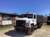 1987 INTERNATIONAL S1600 STRAIGHT FRAME FLAT BED