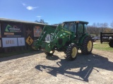 2012 JOHN DEERE 5083 E CAB TRACTOR W/ LOADER