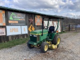 JOHN DEERE 670 YARD TRACTOR WITH 60