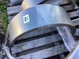 2 GALVANIZED TRAILER FENDERS