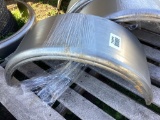 2 GALVANIZED TRAILER FENDERS