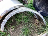 2 GALVANIZED TRAILER FENDERS