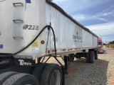 TRAVIS FRAMELESS ALUMINUM DUMP TRAILER
