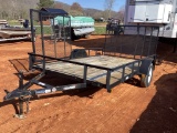 12' BUMPER PULL TRAILER