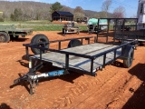 TOP HAT 14' BUMPER PULL TRAILER