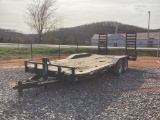 LAWRIMORE 20' BUMPER PULL TRAILER