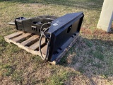HYDRAULIC JACK HAMMER SKID STEER MOUNT