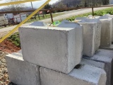 3' CONCRETE CONTAINER BLOCKS