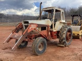 CASE 1175 WITH FRONTEND LOADER
