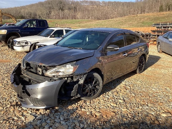 2019 NISSAN SENTRA, VIN# 3N1AB7AP8KY278207