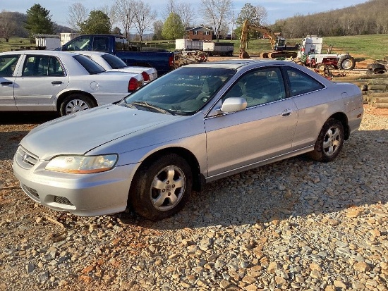 2001 Honda Accord Passenger Car, VIN # 1HGCG325X1A032857