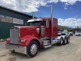 2011 KENWORTH W900 TRUCK, VIN# 1XKWD40X6BJ292211
