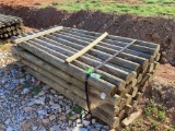 WOODEN FENCE POST