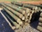 WOODEN FENCE POST