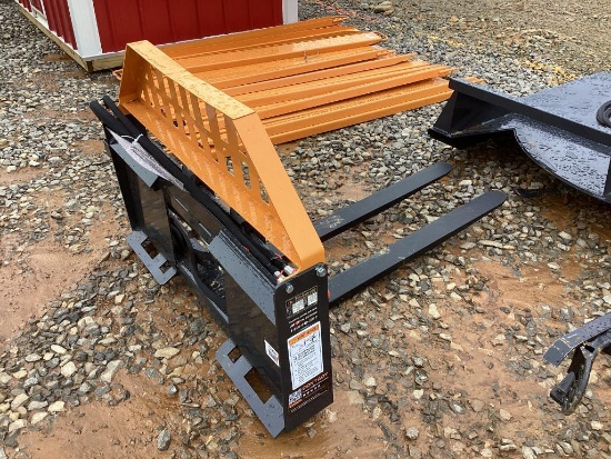 SKID STEER PALLET FORKS