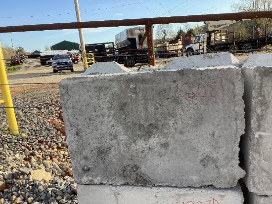 CONCRETE STACKABLE BARRIER BLOCKS