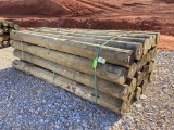 WOODEN FENCE POST