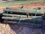 WOODEN FENCE POST