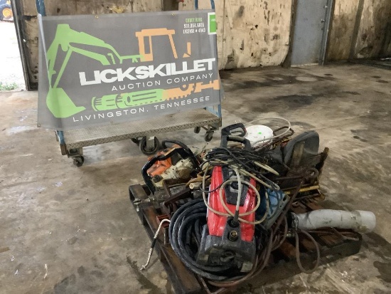Pallet of Misc. Hoses and Wires