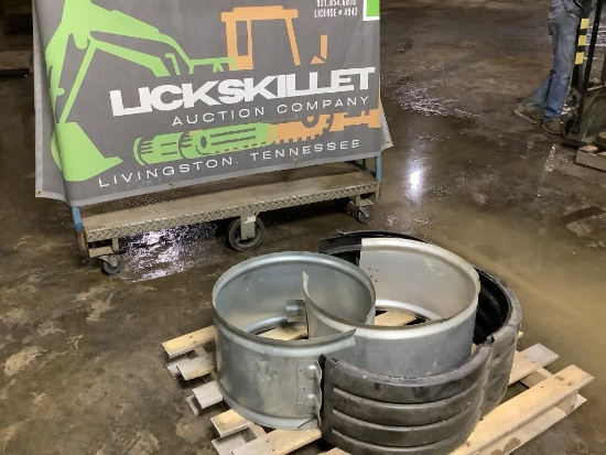 Pallet of Culvert Couplings