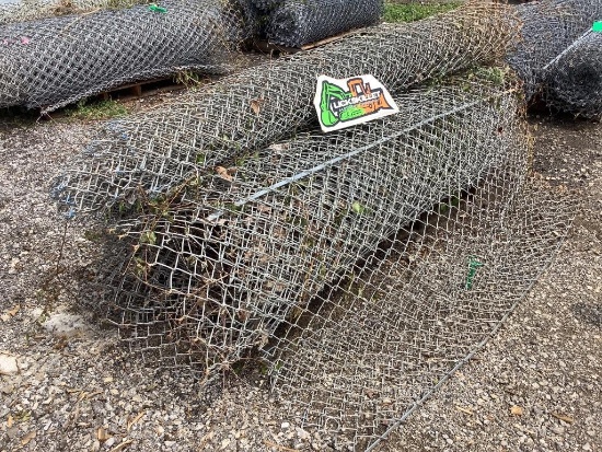 4 Rolls of 6' Chain Link Fence